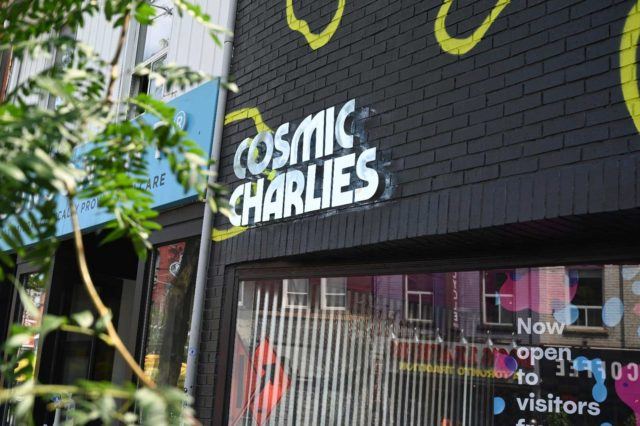 Exterior photo of Cosmic Charlies Cannabis store